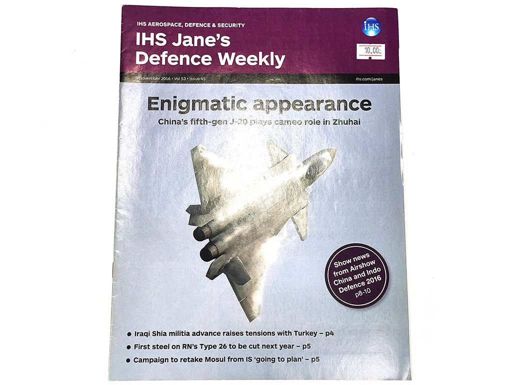 Журнал "IHS Jane's Defence Weekly" 9 November 2016 Volume 53 Issue 45 ...