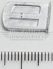 Древні двері 15x10 мм, білий метал, 10 шт (Amati Modellismo 4250/02)