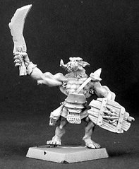 Reaper Miniatures Warlord - Bull Orc Warrior - RPR-14347