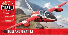 1/48 Folland Gnat T.1 учебно-тренировочный самолет (Airfix 05123) сборная масштабная модель