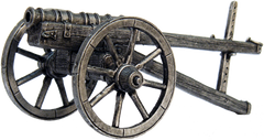 54 мм Кулеврина, 2-я пол. 15 века, оловянная миниатюра (EK Castings AR01)