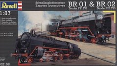 1/87 BR 01 и BR 02 германские локомотивы (Revell 02158)