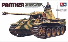 1/35 Pz.Kpfw.V Ausf.A Panther німецький середній танк (Tamiya 35065) збірна модель