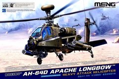 1/35 Boeing AH-64D Apache Longbow американський ударний гелікоптер (Meng Model QS-004), збірна модель