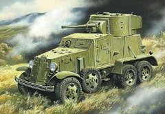 1/72 БА-6 советский бронеавтомобиль (UniModels UM 318), сборная модель
