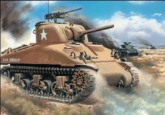 1/72 M4A1 Sherman американський середній танк (UniModels UM 371), збірна модель