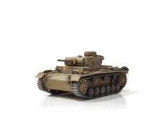 1/72 Танк Pz.Kpfw.III Ausf.H, готовая модель (авторская работа)