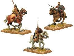 Темные века (Dark Ages) - Spanish Light Cavalry with Spears (3 figs) - Crusader Miniatures NS-CM-DAE007