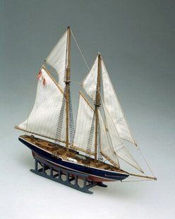 MiniMamoli Рыбацкая шхуна "Блуноус" (Bluenose) 1:160 мини (MM11)