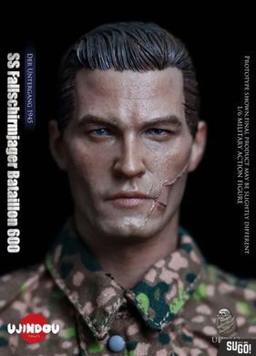1/6&nbsp;Солдат парашутно десантного батальйону, рухома Action-фігура (Ujindou UD9043 SS Fallschirmjager Bataillon 600)