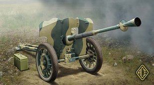 1/72 Французская 25-мм противотанковая пушка S.A.L. Mle 1937 (2.5cm Pak.113(f)) (ACE 72522), сборная модель