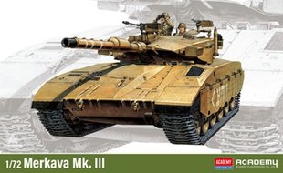 1/72 Merkava Mk.III ізраїльський основний бойовий танк (Academy 13429), збірна модель