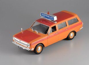 1/43 Автомобіль ГАЗ-24-02 Волга "Ескорт", серія "Автомобіль на службі" + журнал (Deagostini)