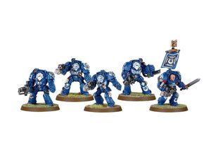 Space Marine Terminator Squad, 5 мініатюр Warhammer 40k (Games Workshop 48-10), збірні пластикові, без коробки