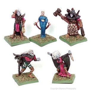 Dwarf Wars - Death Elf Characters - West Wind Miniatures WWP-DW-607