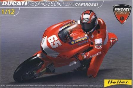 1/12 Мотоцикл Ducati Desmodici (Heller 80912) сборная модель