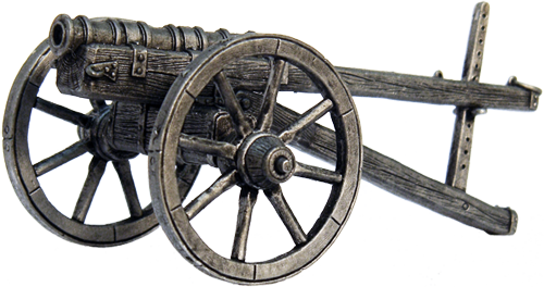 54 мм Кулеврина, 2-я пол. 15 века, оловянная миниатюра (EK Castings AR01)