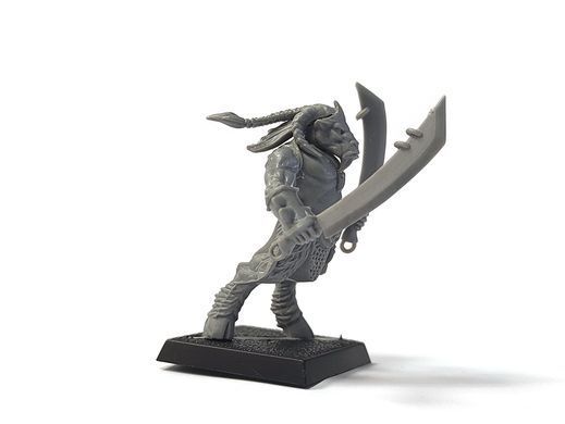 Beastmen Gor Herd, мініатюра Warhammer, зібрана пластикова (Games Workshop)