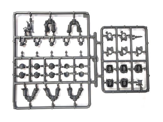Space Marine Terminator Squad, 5 миниатюр Warhammer 40k (Games Workshop 48-10), сборные пластиковые, без коробки