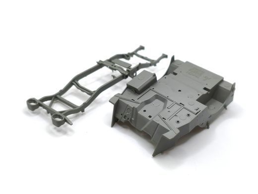 1/35 Автомобіль Jeep Willys MB з фігуркою водія (Takom), збірна модель БЕЗ КОРОБКИ