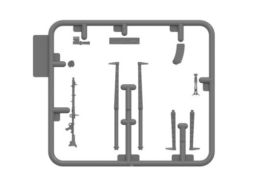 1/35 Німецький автомобіль Kfz.70 з кулеметом MG-34 (ICM 35502), збірна модель