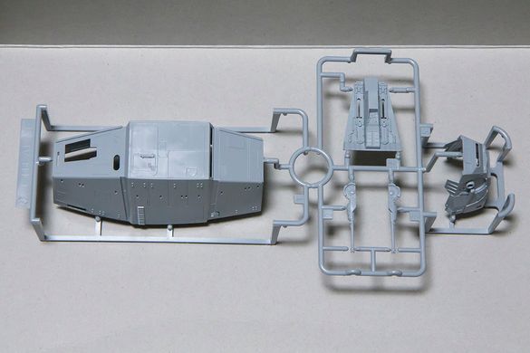 1/144 Star Wars AT-AT, крокуючий танк Імперії із Зоряних Воєн (Bandai 01205), збірна модель, кольоровий пластик