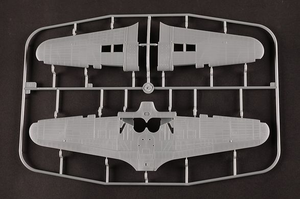 1/48 Hawker Hurricane Mk.IIc/Trop британський винищувач (Hobbyboss 81779), збірна модель