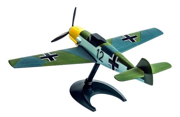 Винищувач Messerschmitt Bf-109E (Airfix Quick Build J6001) проста збірна модель для дітей