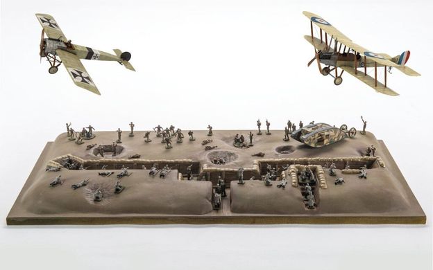 Airfix 50178 WWI Battle of the Somme Centenary Gift Set 1/72 сборная масштабная диорама "Битва на Сомме, Первая мировая война", подарочный стартовый набор
