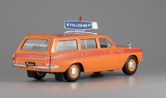 1/43 Автомобіль ГАЗ-24-02 Волга "Ескорт", серія "Автомобіль на службі" + журнал (Deagostini)