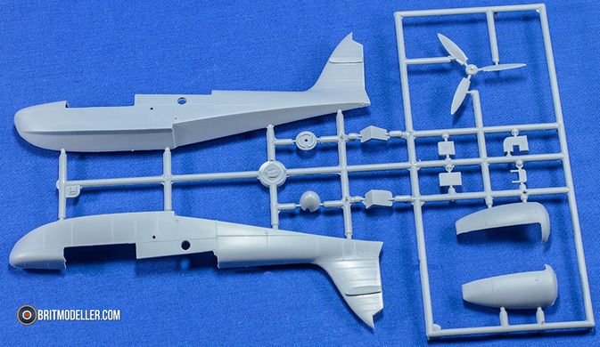 1/72 Самолет-амфибия Supermarine Sea Otter Mk.I/ASR Mk.II, в комплекте смоляные детали и фототравление (Special Hobby SH72431), сборная модель