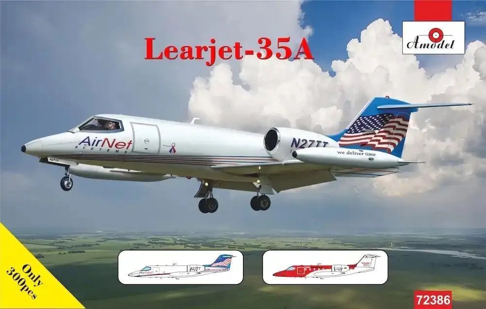 1/72 Літак Bombardier Learjet 35A 