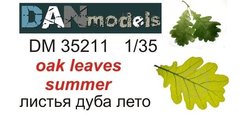 1/35 Макетные дубовые листья летнего окраса (DANmodels DM 35211)