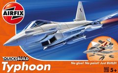 Винищувач Typhoon (Airfix Quick Build J-6002) проста збірна модель для дітей