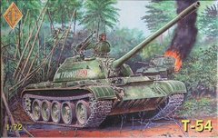 1/72 Т-54 радянський середній танк (ACE 72140), збірна модель