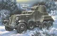 1/72 БА-10 советский бронеавтомобиль (UniModels UM 319), сборная модель