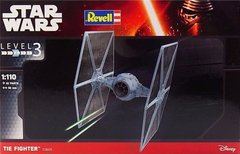 1/110 Винищувач TIE Fighter з фільму Star Wars (Revell 03605), збірна модель