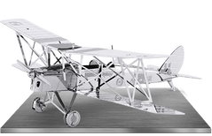 De Havilland Tiger Moth, збірна металева модель (Metal Earth MMS066)