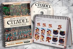 Посібник "How to paint Citadel Miniatures" + DVD, зручний перекидний формат з підставкою (англійською мовою)