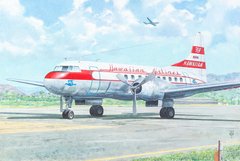 1/144 Convair CV-340 "Hawaiian Airlines" пассажирский самолет (Roden 334) сборная модель