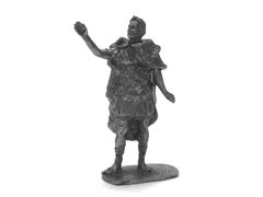 54мм Римский император Октавиан Август, коллекционная оловянная миниатюра