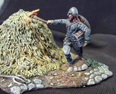 "A Hot Time In The Old Villiage Tonight" (Single fig. haystack, terrain base)