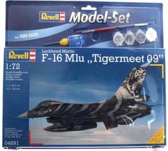 1/72 F-16 Mlu "Tigermeet 09" + клей + краска + кисточка (Revell 64691)