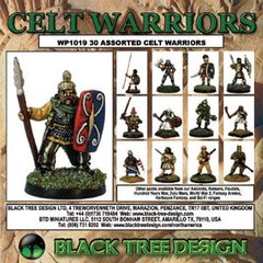 Кельты (Celt Warpack) (30 шт) 28 мм, Black Tree Design BLTR-WP1019