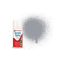 Краска-спрей металлик хромированное серебро, аэрозоль, 150 мл (Humbrol AD6191 Chrome Silver Spray paint)