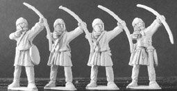 Gripping Beast Miniatures - Archers firing overhead (4) - GRB-LR31