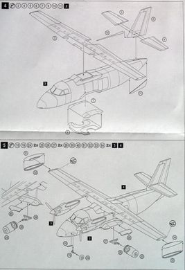 1/144 Let L-410UVP-E10 + L-410UVP (2 модели в комплекте) (Amodel 1473) сборная модель