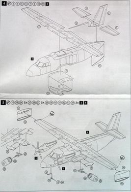 1/144 Let L-410UVP-E10 + L-410UVP (2 модели в комплекте) (Amodel 1473) сборная модель