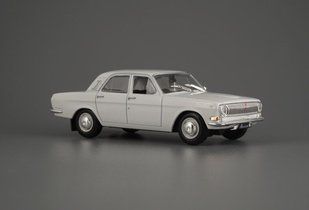 1/43 Автомобіль ГАЗ-24 Волга, серія "Автолегенды СССР" №11 + журнал (DeAgostini)