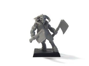Beastmen Gor Herd, мініатюра Warhammer, зібрана пластикова (Games Workshop)